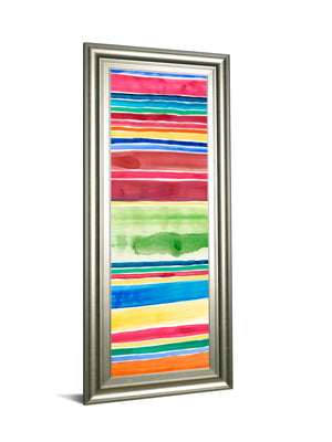 Cabana Panel Ii By Regina Moore 18X42 Framed Print