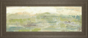 Greenery Horizon Line Iii By Jennifer Goldberger 18X42 Framed Print