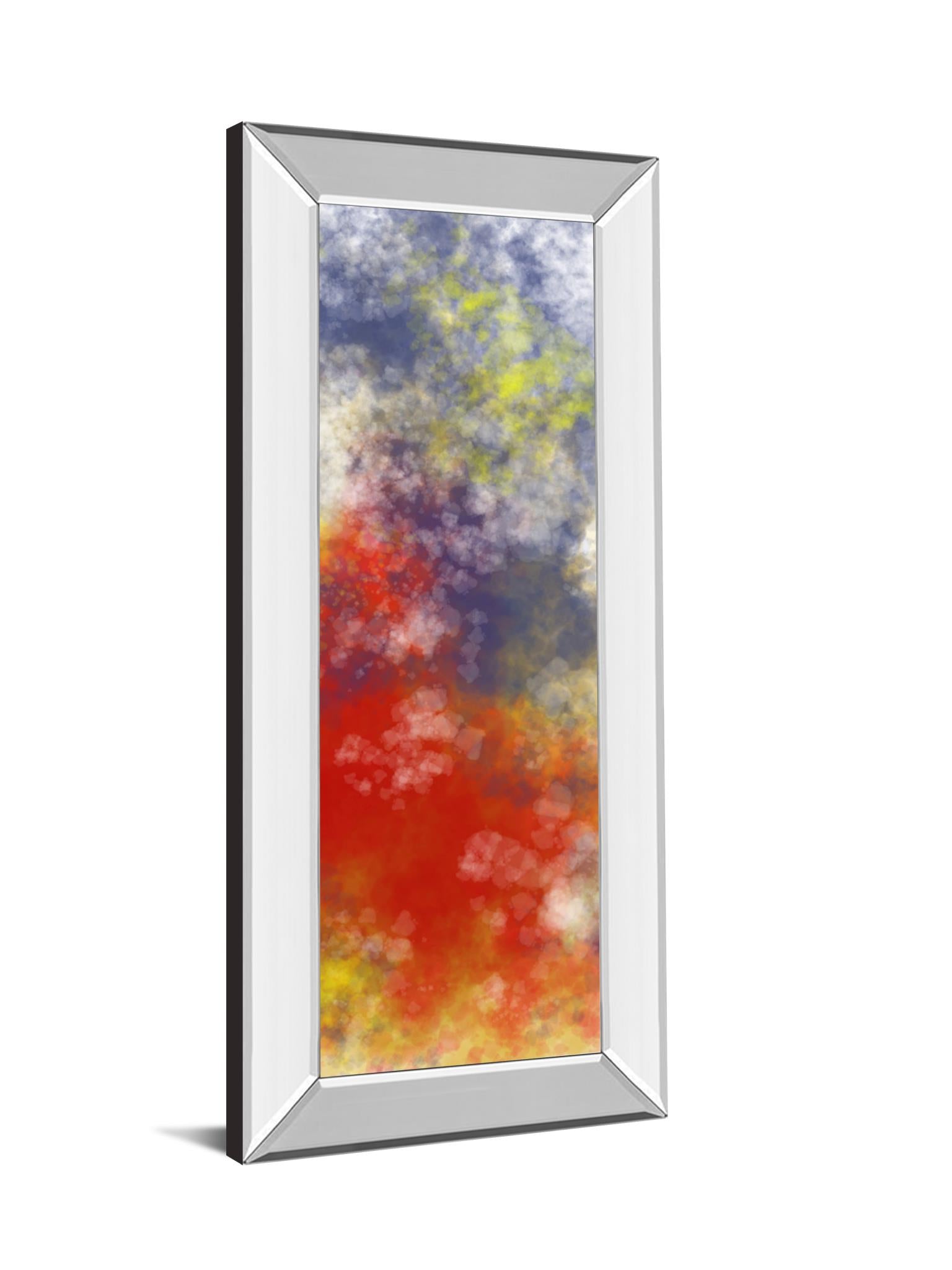 Mirrored Frame Vapor I. B By Jason Johnson 18X42 Mirror Frame Print