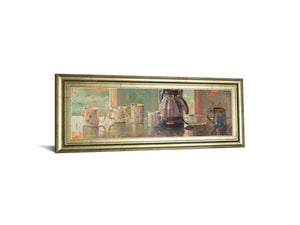 Gathering I By Lorraine Vail 18X42 Framed Print