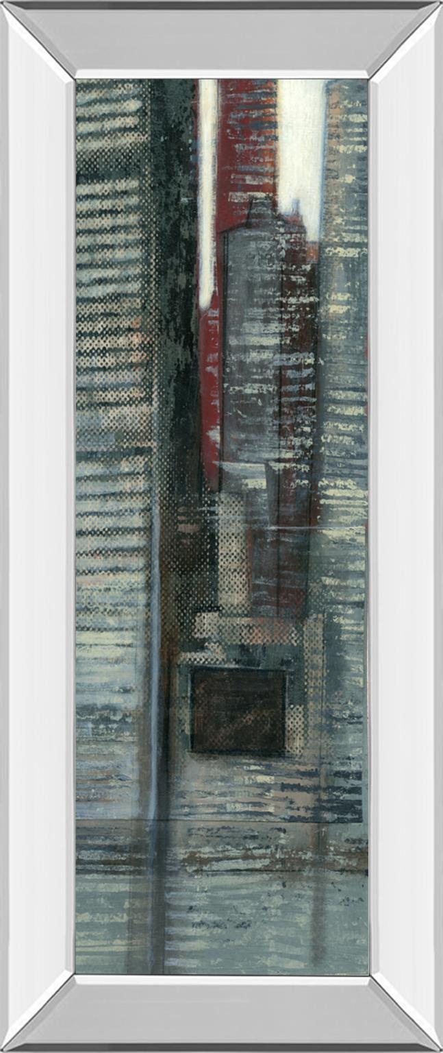 Mirrored Frame Urban Landscape Vi By Norman Wyatt 18X42 Mirror Frame Print