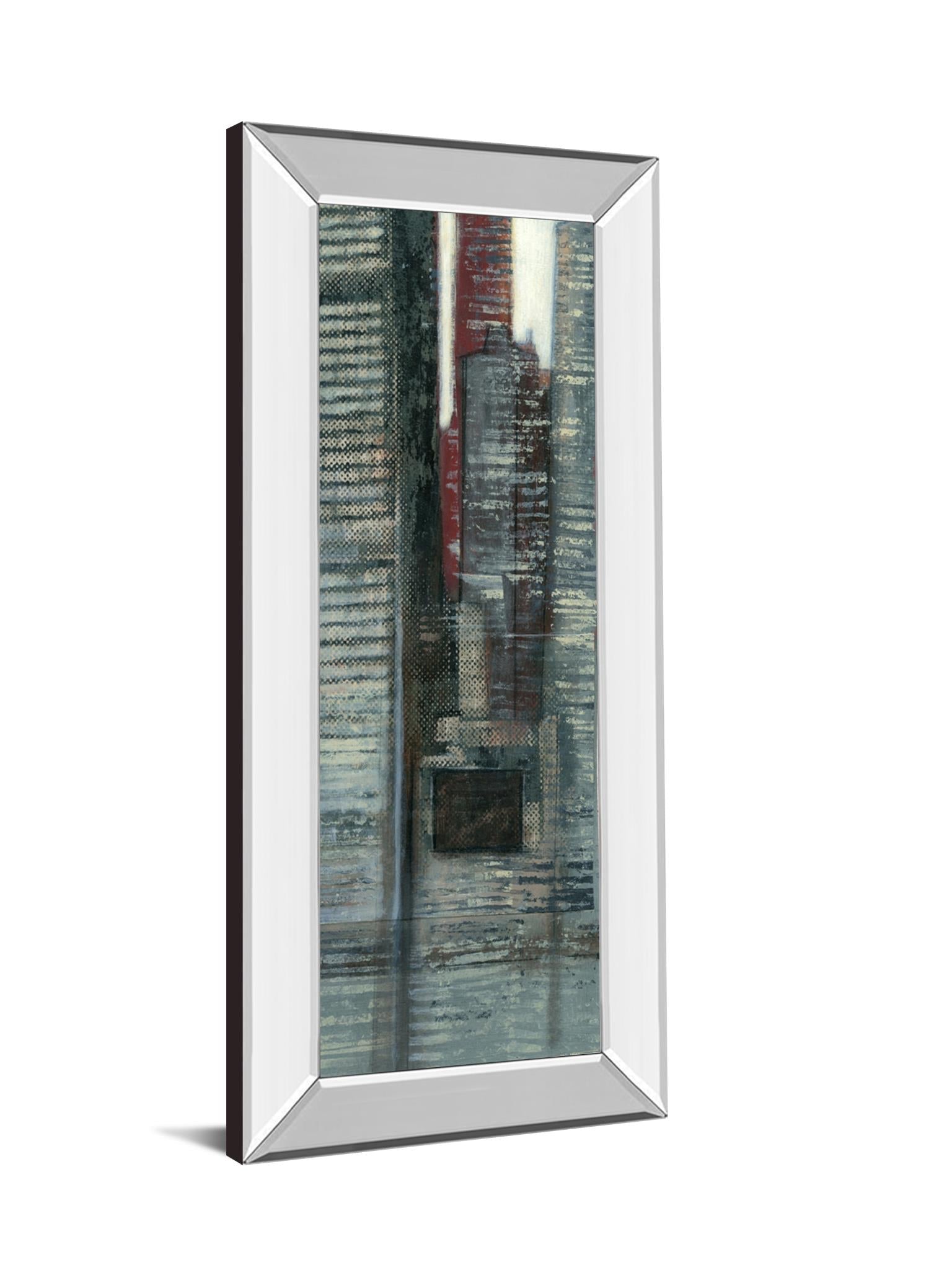 Mirrored Frame Urban Landscape Vi By Norman Wyatt 18X42 Mirror Frame Print