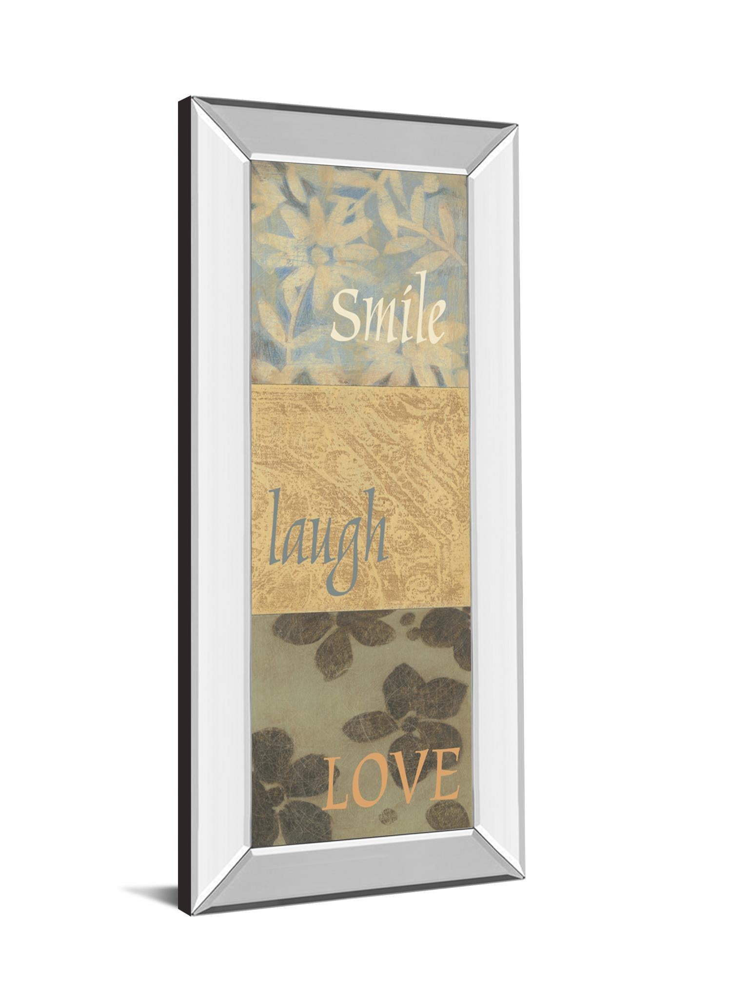 Mirrored Frame Uplift Ii By Vision Studio 18X42 Mirror Frame Print