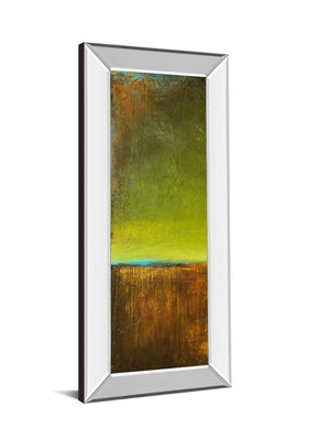 Mirrored Frame Antigua Bay I By Erin Ashley 18X42 Mirror Frame Print