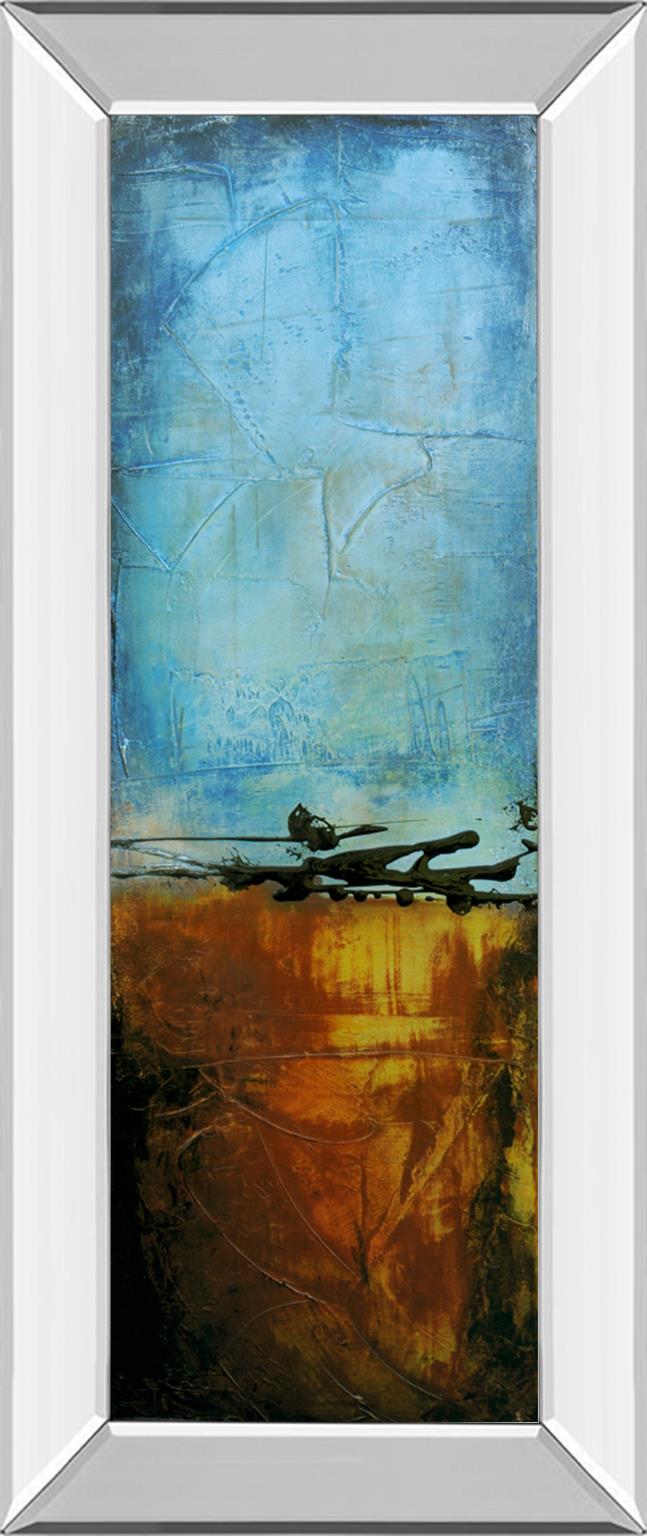 Mirrored Frame West Side Affair Ii By Erin Ashley 18X42 Mirror Frame Print