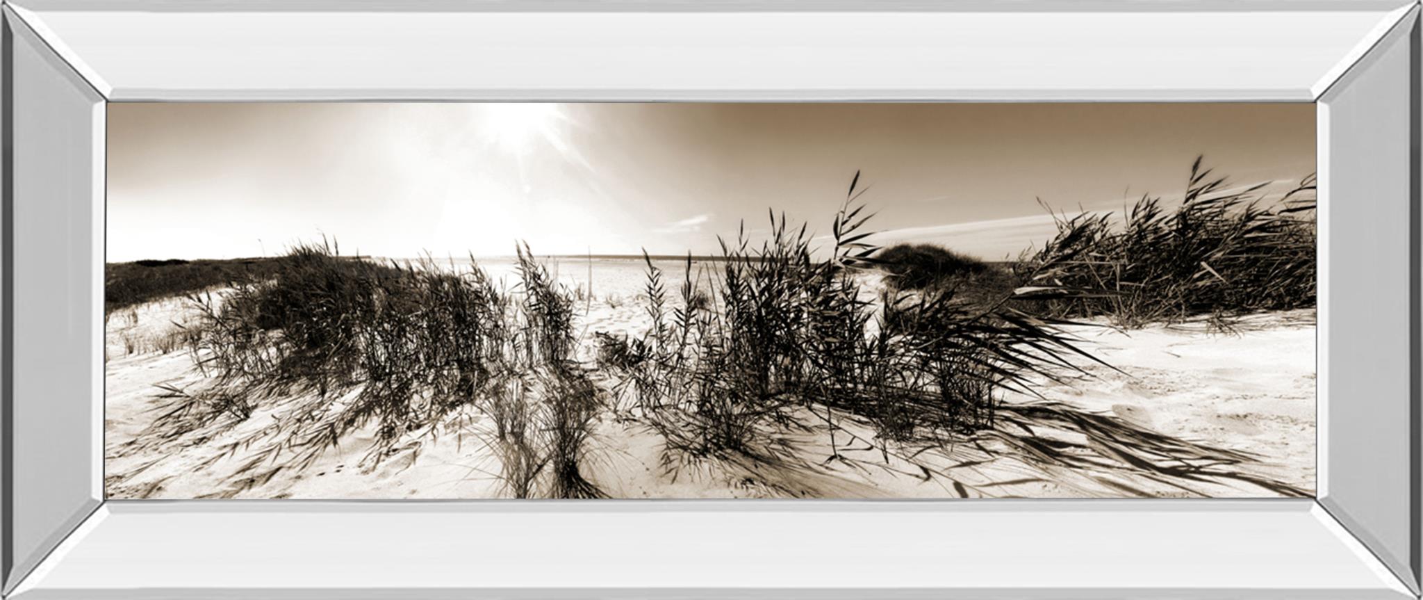 Mirrored Frame The Wind In The Dunes I By Noah Bay 18X42 Mirror Frame Print
