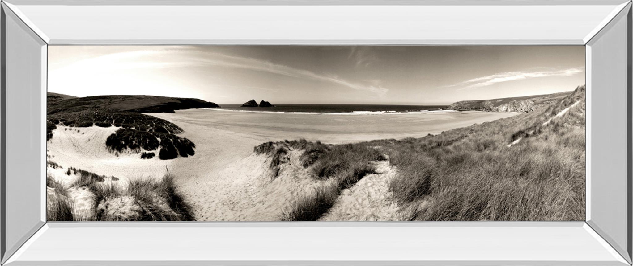 Mirrored Frame The Wind In The Dunes Ii By Noah Bay 18X42 Mirror Frame Print
