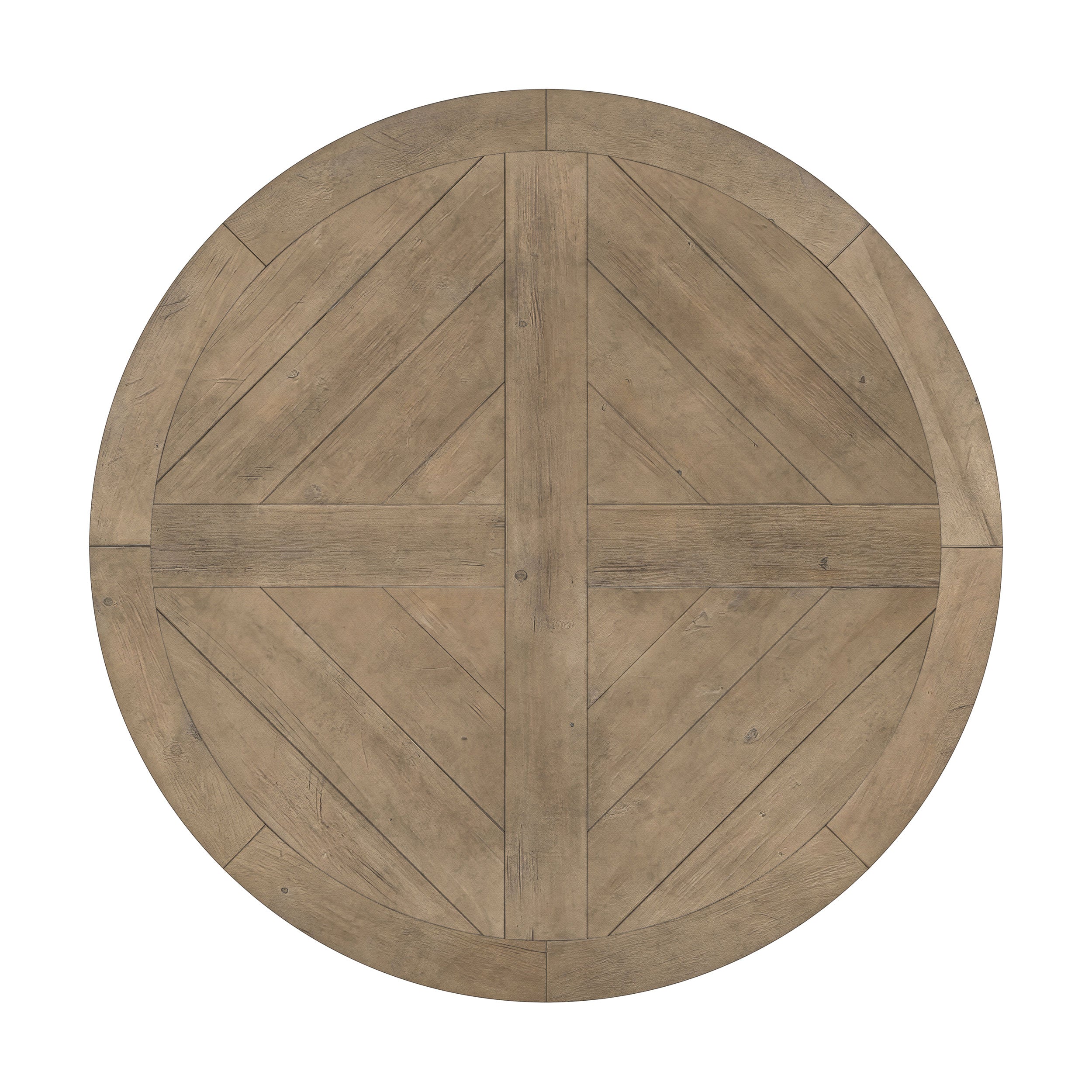 Florence Round Dining Table Set Rustic Honey