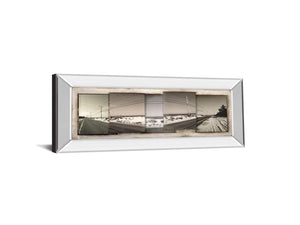 Mirrored Frame The Old Coast Road By Noah Bay 18X42 Mirror Frame Print