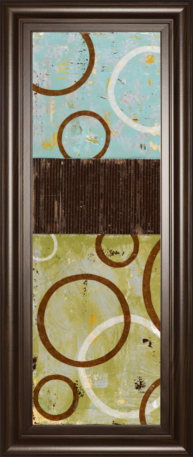 Sun Flower I By Natalie Avondet 18X42 Framed Print