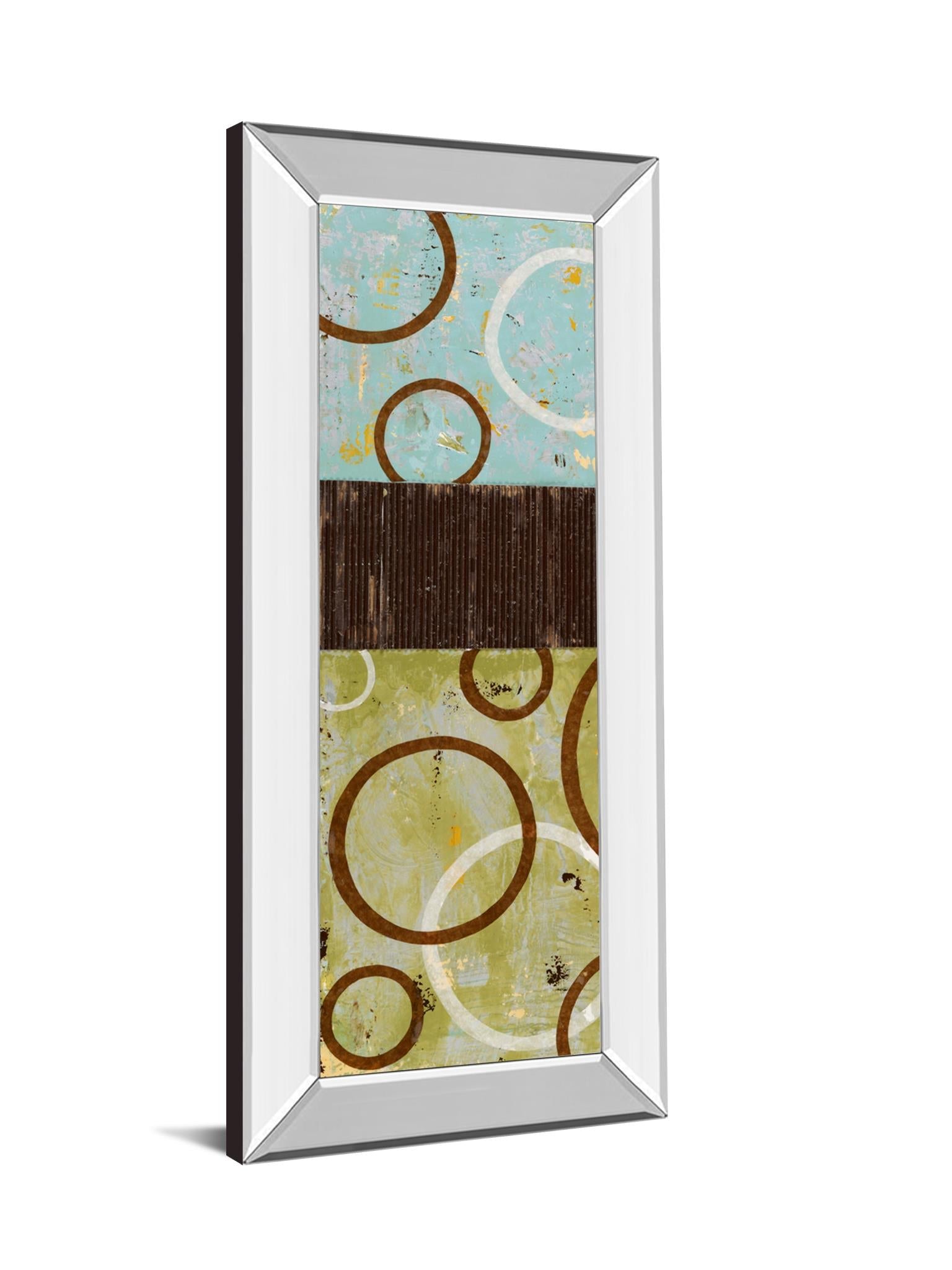 Mirrored Frame Sun Flower I By Natalie Avondet 18X42 Mirror Frame Print