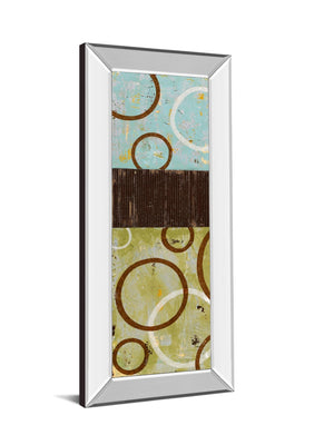 Mirrored Frame Sun Flower I By Natalie Avondet 18X42 Mirror Frame Print