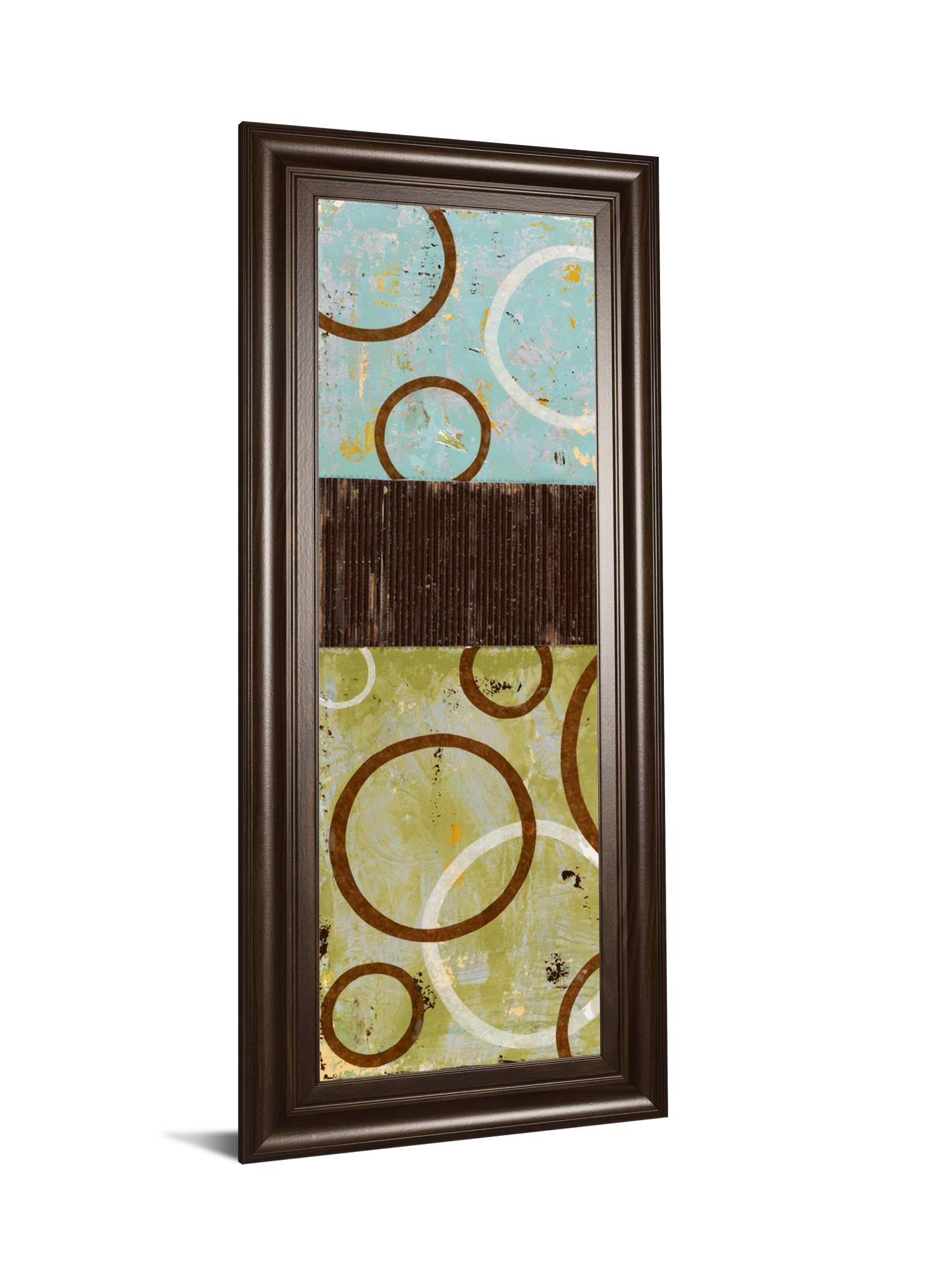 Sun Flower I By Natalie Avondet 18X42 Framed Print