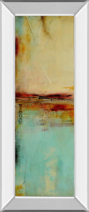 Mirrored Frame Eastside Story I By Erin Ashley 18X42 Mirror Frame Print