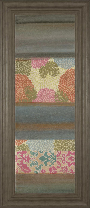 Pretty In Pink Iii By Willie Green-Aldridge 18X42 Framed Print
