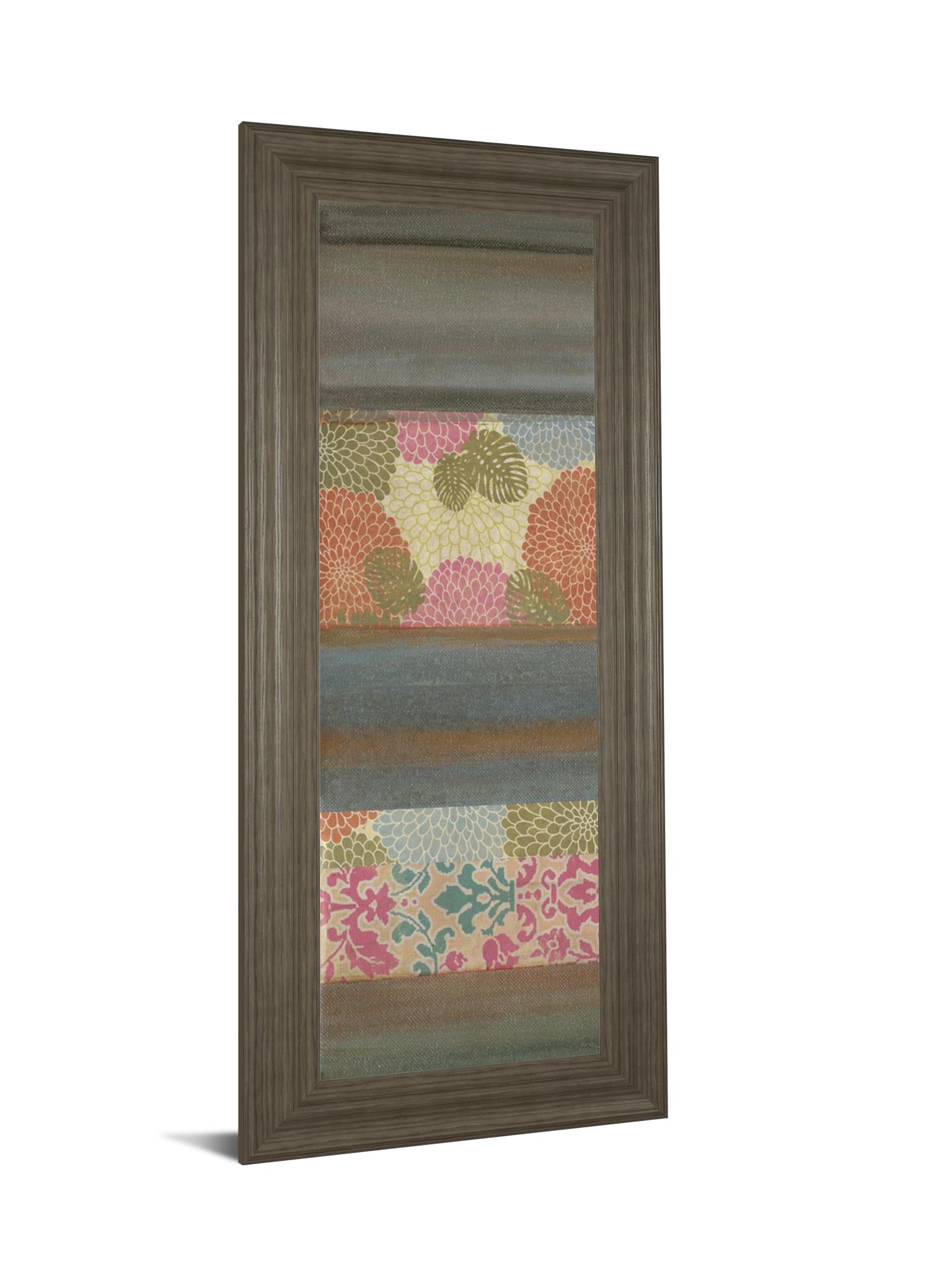 Pretty In Pink Iii By Willie Green-Aldridge 18X42 Framed Print