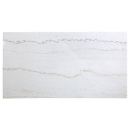 Aldrich Marble Counter Height Dining Table Set White