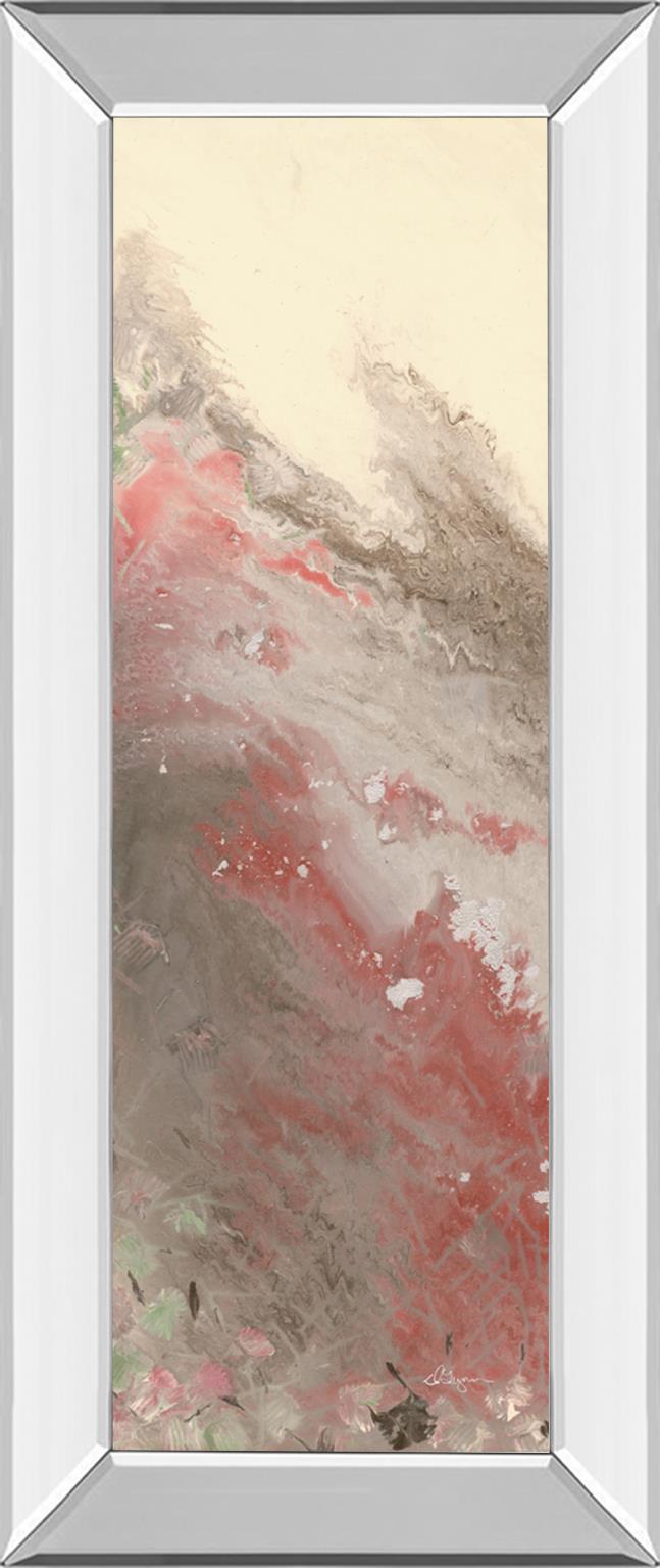 Mirrored Frame Sang Froid I By Dlynn Roll 18X42 Mirror Frame Print