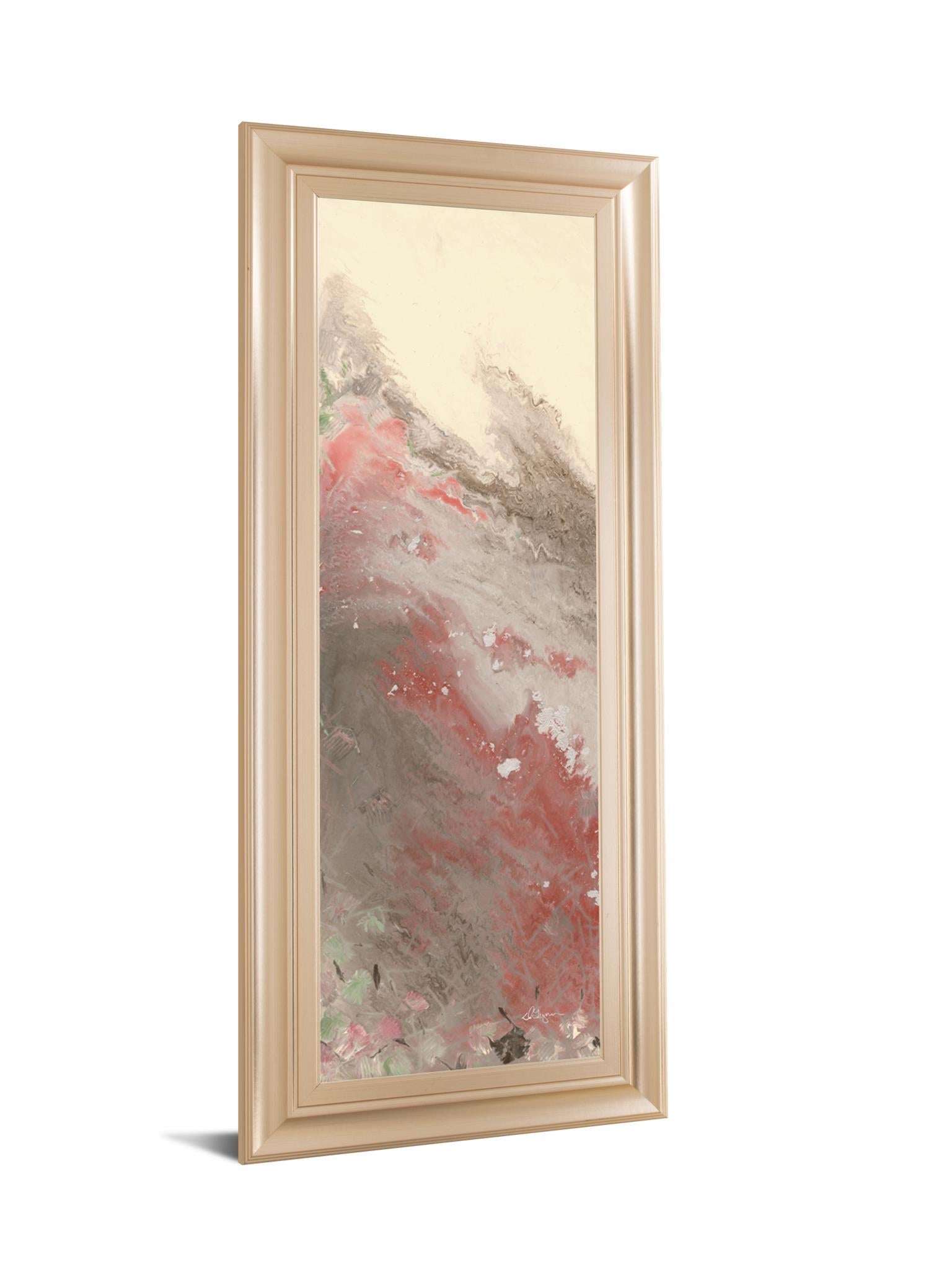 Sang Froid I By Dlynn Roll 18X42 Framed Print