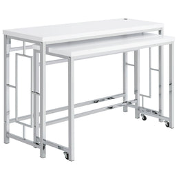 Jackson Multipurpose Counter Height Table Set White