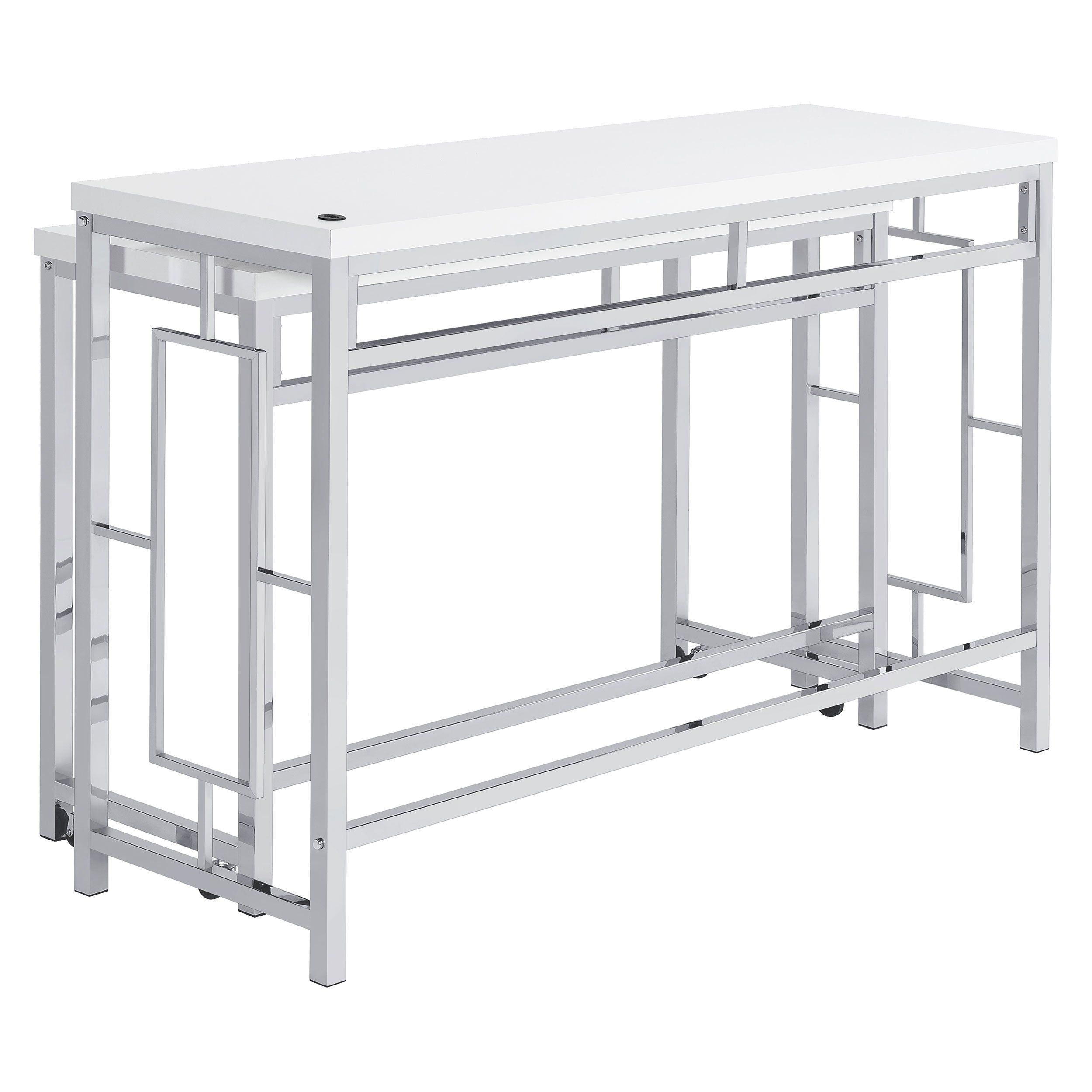 Jackson Multipurpose Counter Height Table Set White