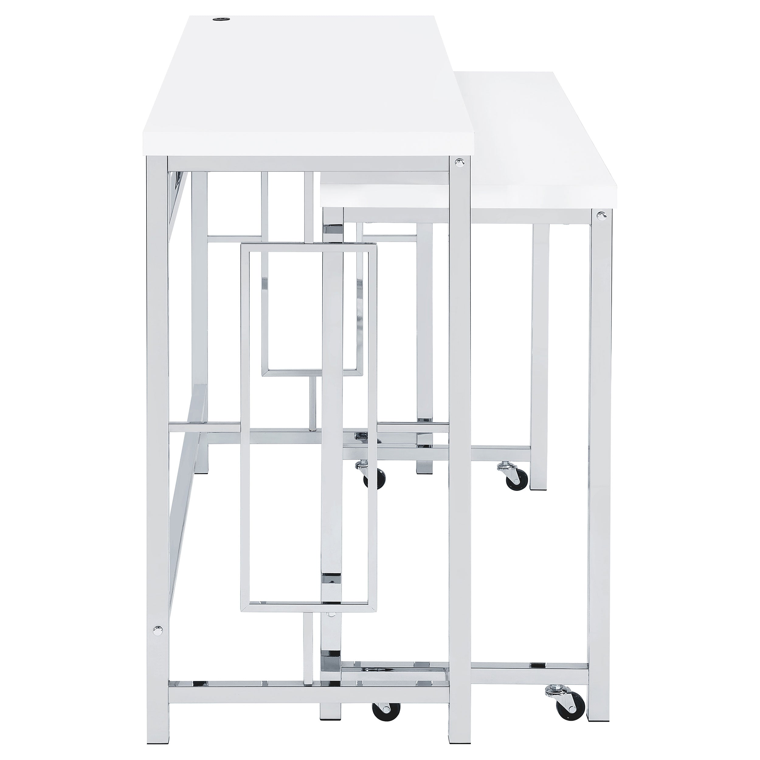 Jackson Multipurpose Counter Height Table Set White