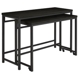 Hawes Multipurpose Counter Height Table Set Black