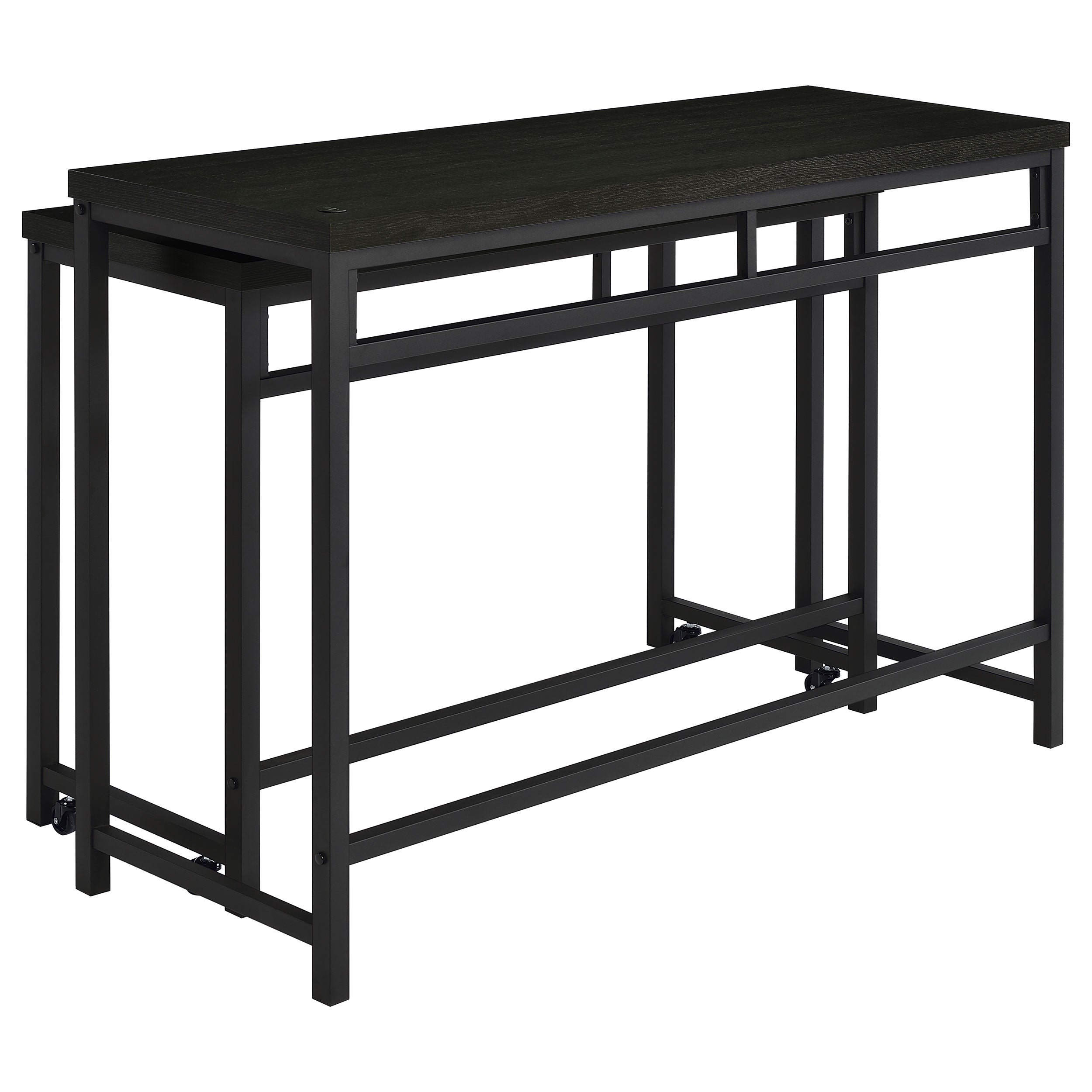 Hawes Multipurpose Counter Height Table Set Black
