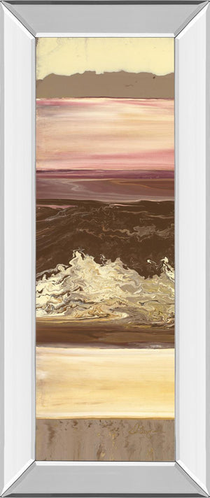 Mirrored Frame Down Under I By Dlynn Roll 18X42 Mirror Frame Print