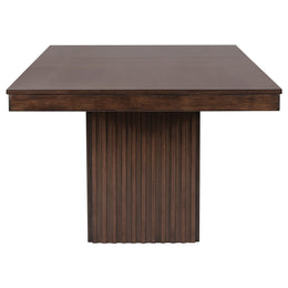 Briarwood Extension Leaf Dining Table Set Mango Oak