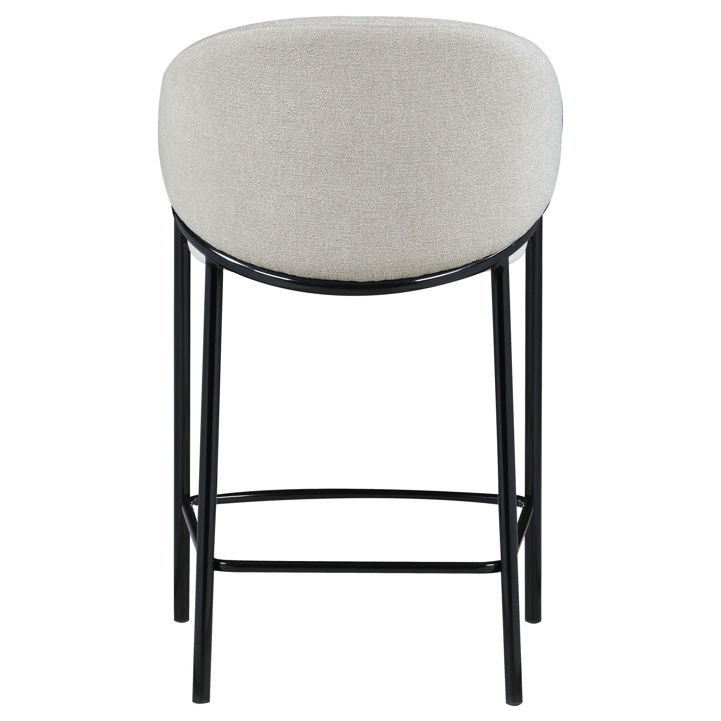 Chadwick Fabric Upholstered Bar Chair Beige (Set of 2)