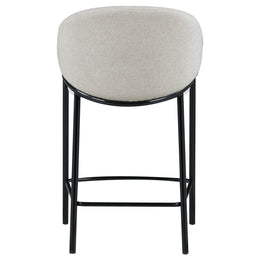 Chadwick Fabric Upholstered Bar Chair Beige (Set of 2)