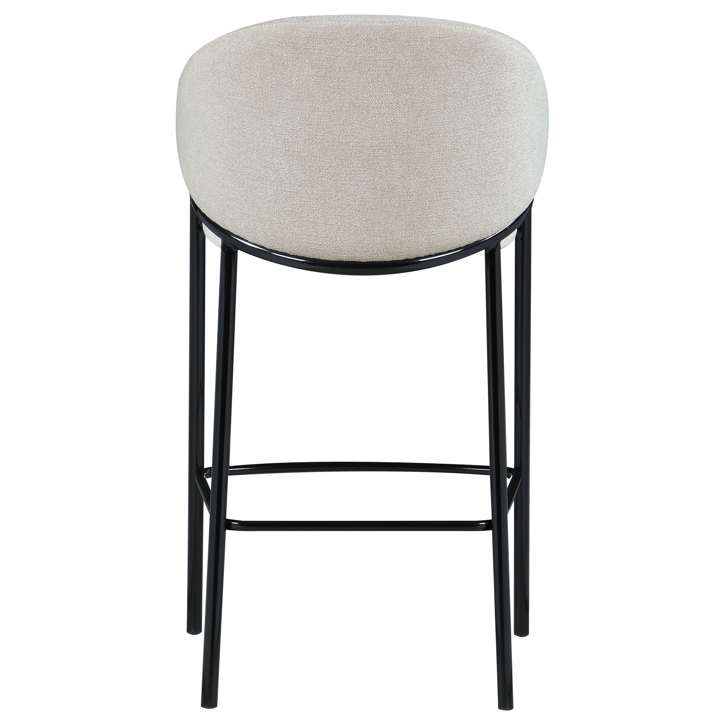 Chadwick Fabric Upholstered Bar Chair Beige (Set of 2)
