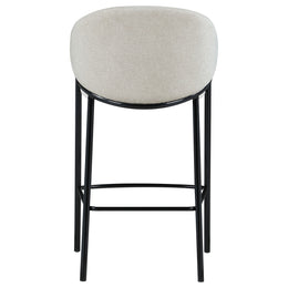Chadwick Fabric Upholstered Bar Chair Beige (Set of 2)