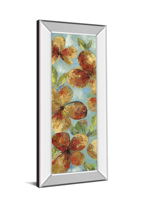 Mirrored Frame Bliss Ii By Asia Jensen 18X42 Mirror Frame Print