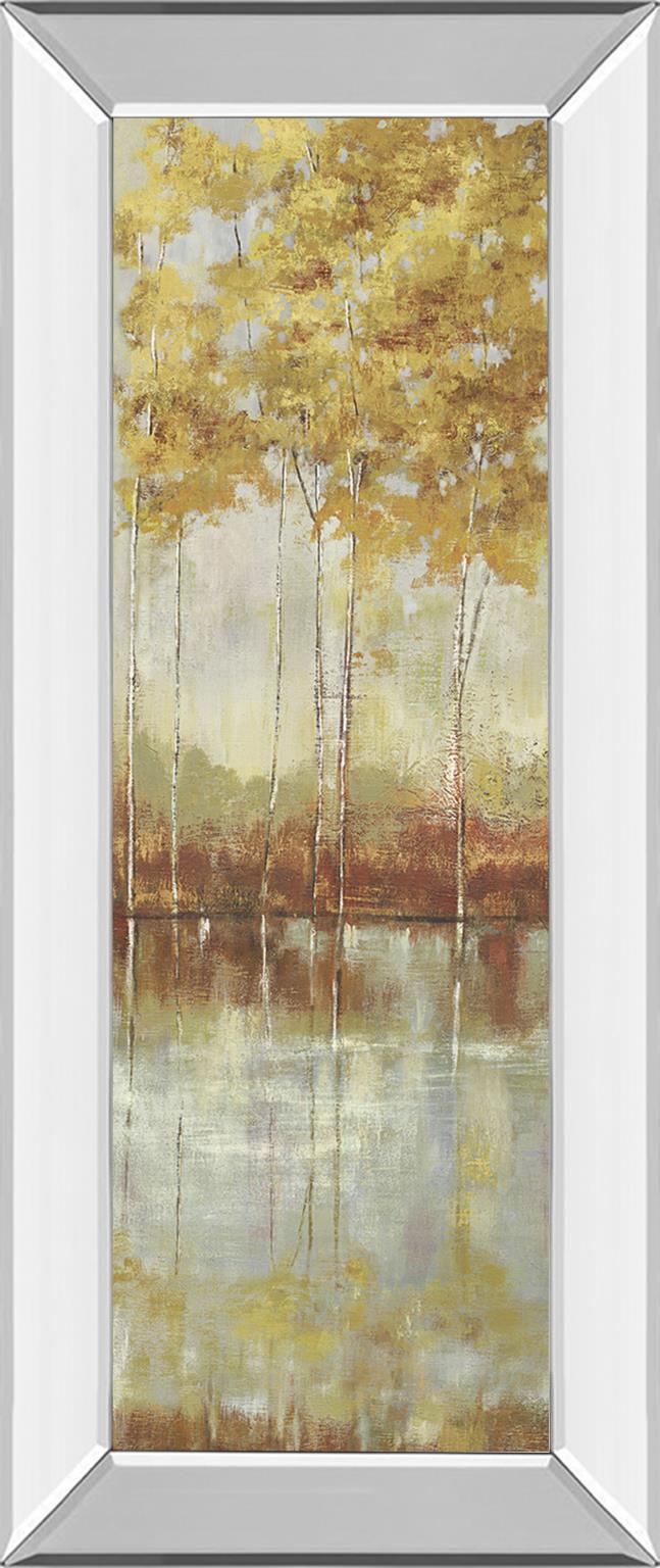 Mirrored Frame Reflections I By Allison Pearce 18X42 Mirror Frame Print