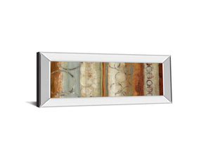 Mirrored Frame Juncture I By Tom Reeves 18X42 Mirror Frame Print