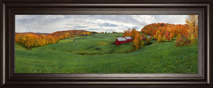 Jenne Farm By Shelley Lake 18X42 Framed Print