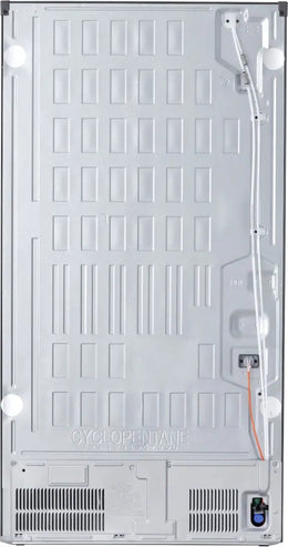 LG - 36-in Wide Standard-Depth MAX 28.6 Cu. Ft. 4-Door French Door Refrigerator Smart Refrigerator with Full Convert Drawer - PrintProof Stainless Steel Look