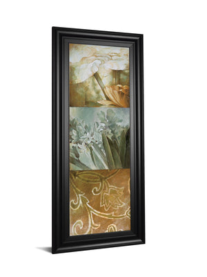 Square Choices By Thompson, L. 18X42 Framed Print