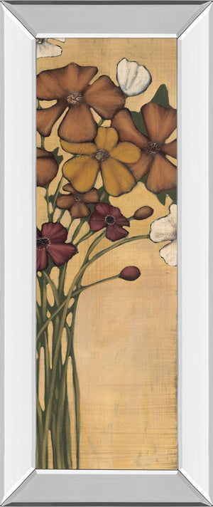 Mirrored Frame Wandering Bouquet By Maja 18X42 Mirror Frame Print