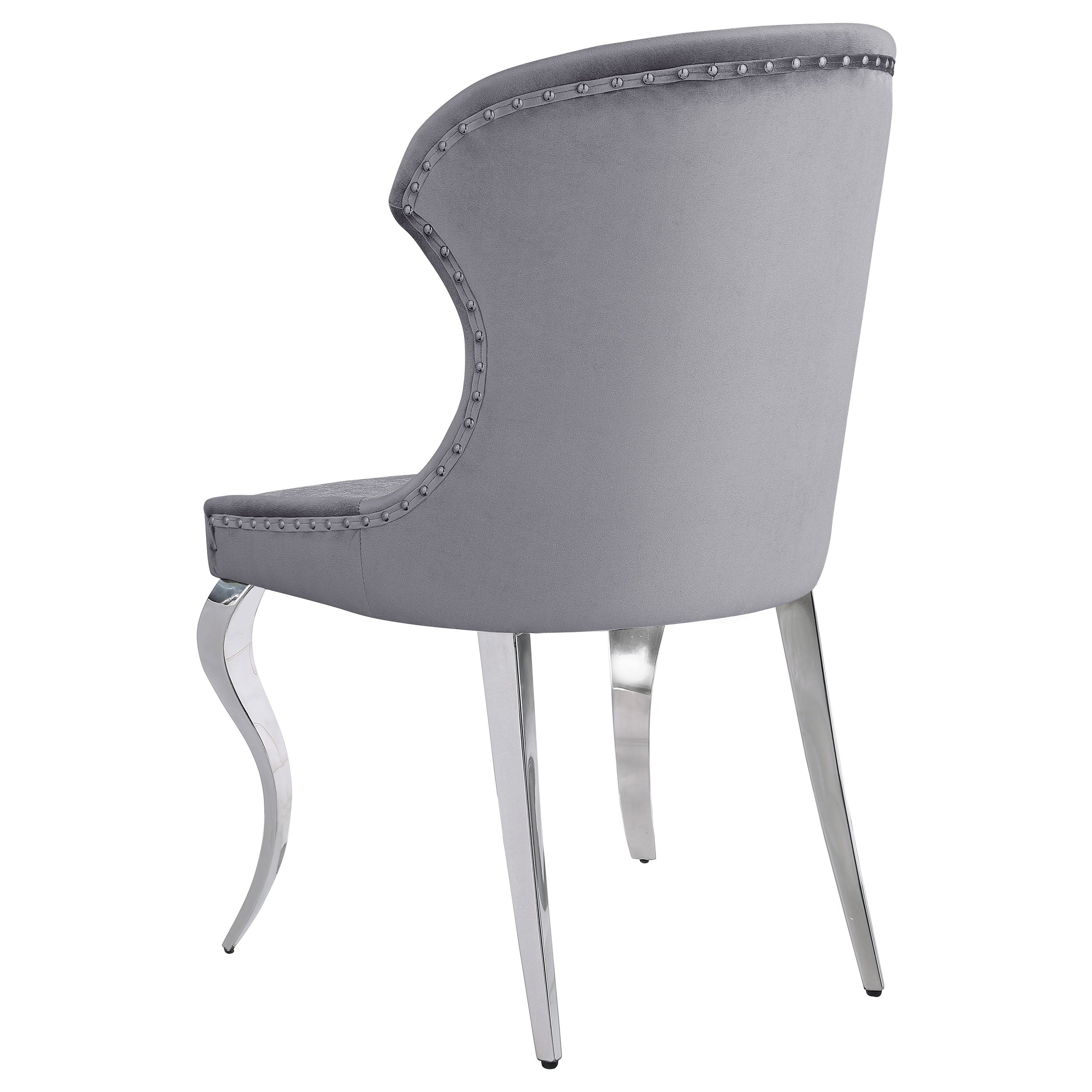 Cheyanne Upholstered Dining Side Chair Black (Set of 2)