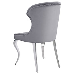 Cheyanne Upholstered Dining Side Chair Black (Set of 2)