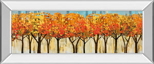Mirrored Frame Avenue By Mark Chandon 18X42 Mirror Frame Print