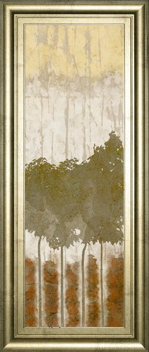 Nature'S Quartet I By Alonzo Saunders 18X42 Framed Print