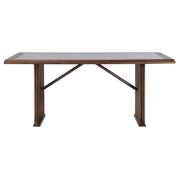 Sherwood Rectangular Dining Table Set Brown