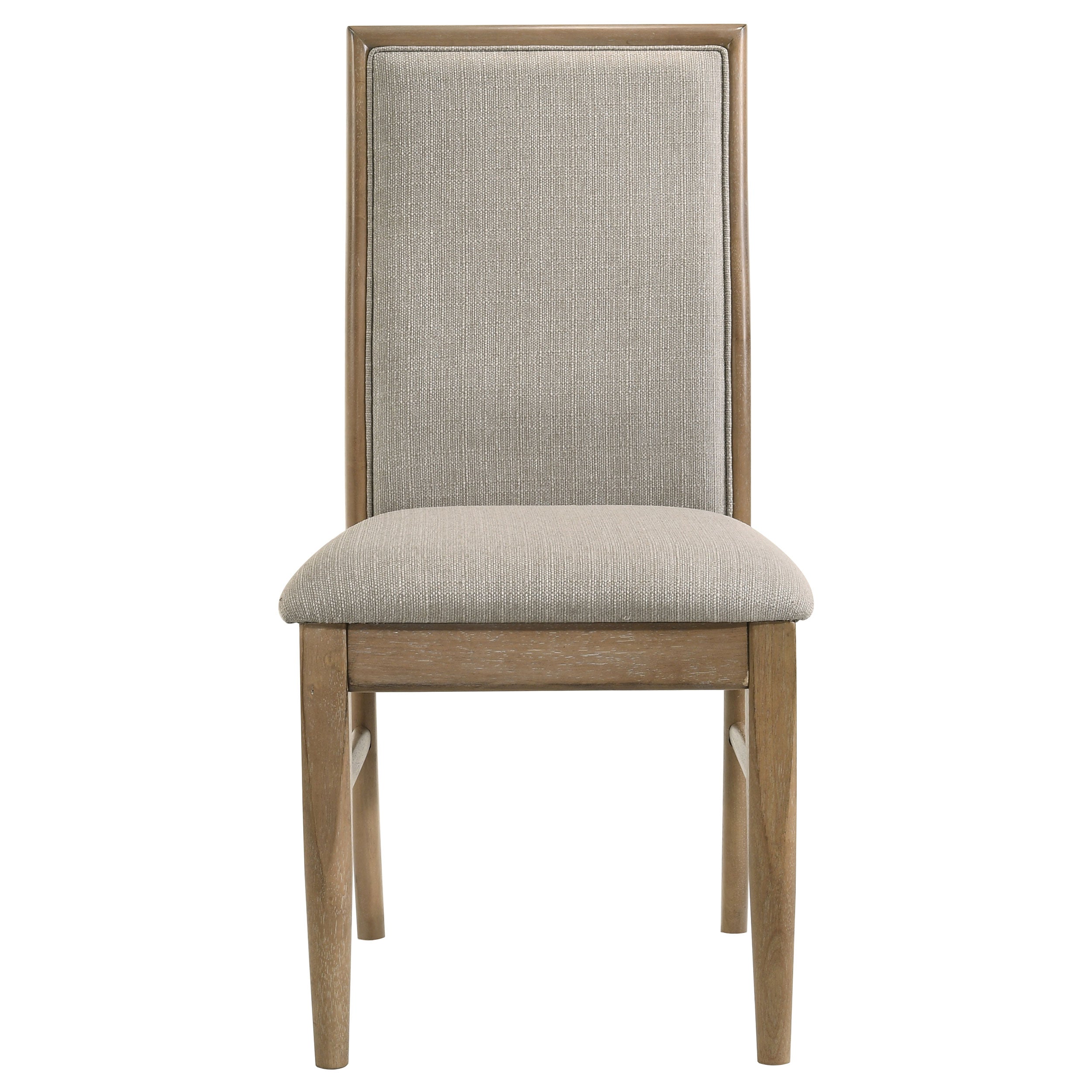 Adina Extension Dining Set Distressed Light Brown