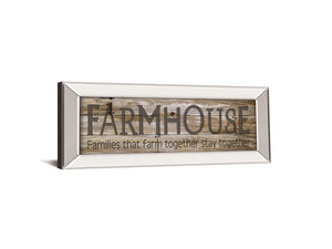 Farmhouse By Cindy Jacobs 18X42 Mirror Frame Print