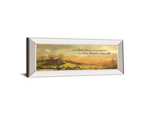 Enjoy Life By Lori Deiter 18X42 Mirror Frame Print