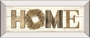 Home By Lori Deiter 18X42 Mirror Frame Print